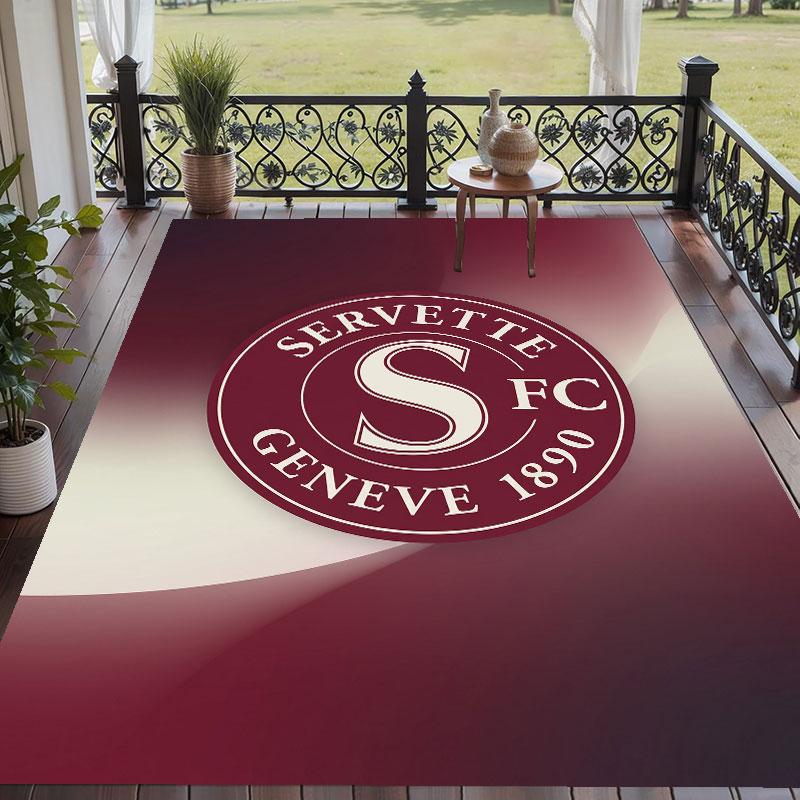 Soft Floor Carpet Servette FC Pattern Area Rug Decorative Mat For Home Room Decoration