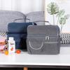 Waterproof Insulated Double-Layer Lunch Tote - Student & Office Bento Bag with Thick Aluminum Foil Lining
