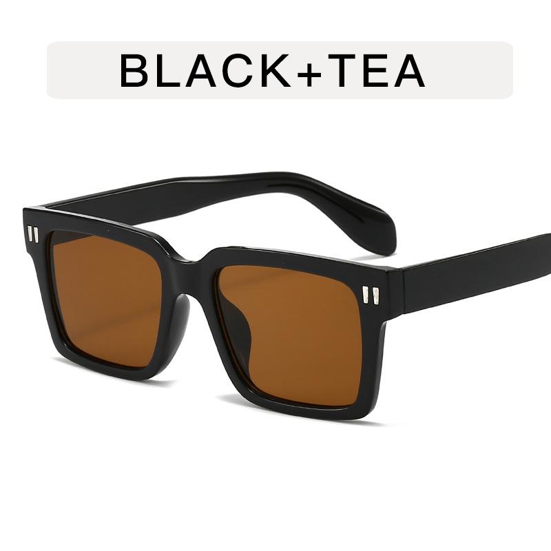 Fashion Square Shape Sunglasses for Women Vintage Stylish Anti-glare Men's Sun Glass Hiking Mountaineering Female Sunglass