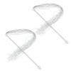 2pcs Colorful Kitten Interactive Rod Tassel Cat Teaser Wand Toys Funny Stick Pet Toy