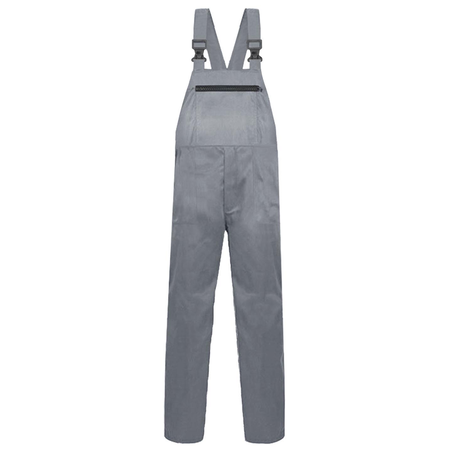 

Japanese Fashion Unisex Pure Cotton Multi-Pocket Overalls with Custom Printing 4XL