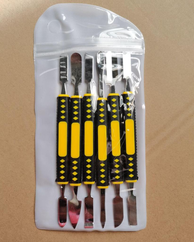 6-Piece Metal Pry Bar Set for Injection Molding and Shell Disassembly