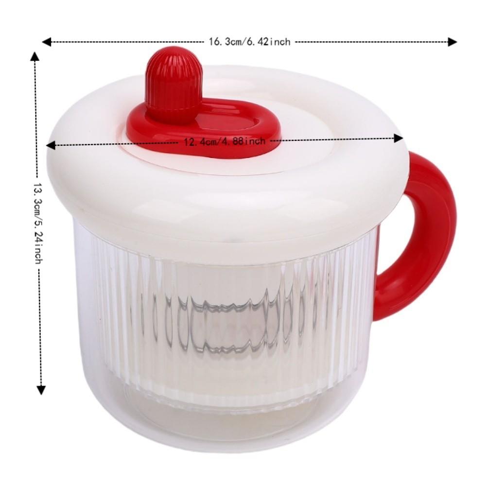 ABS PC 304 Stainless Steel Greek Yogurt Maker Red Blue Dry Yogurt Press  Home Kitchen