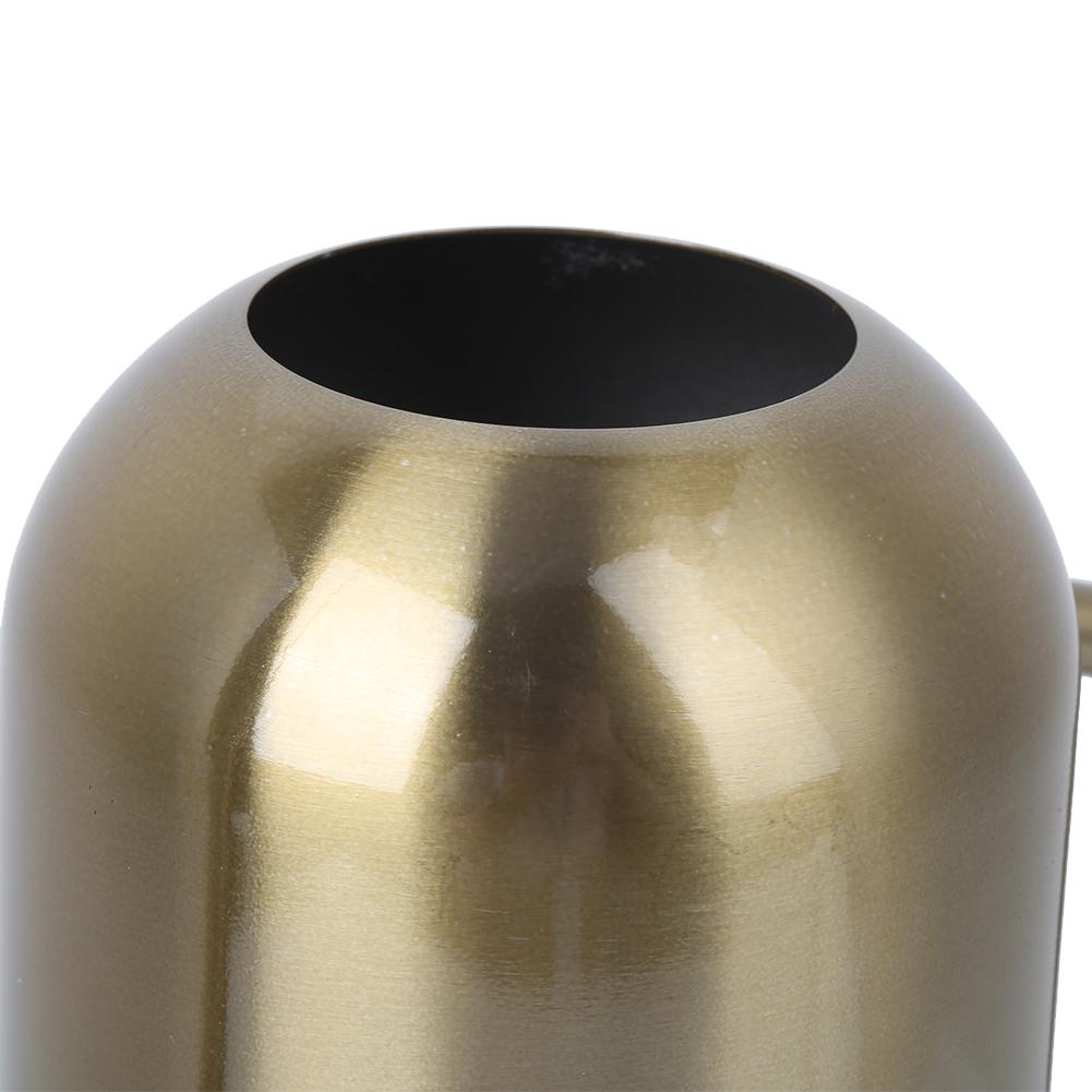 Stainless Steel Long Spout Watering Can Garden Watering Pot Irrigation Tool Gold 1.5L