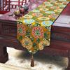 Chinese Style Table Flag Cloud Brocade Satin Table Flag Classical Tea Table Table Cloth Strip Cloth Tea Table Tea Mat Bed Flag