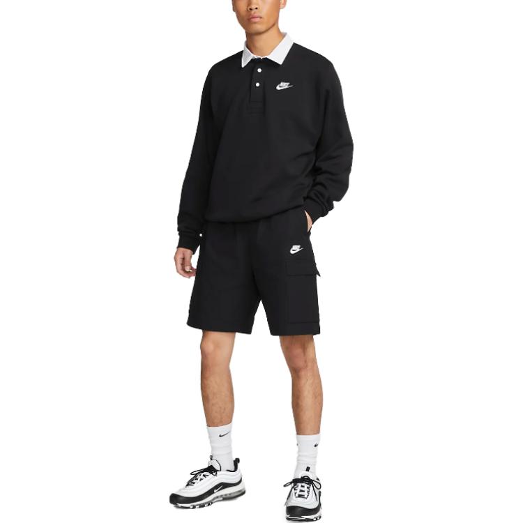 New Nike Casual Shorts Men's Black FB1247-010