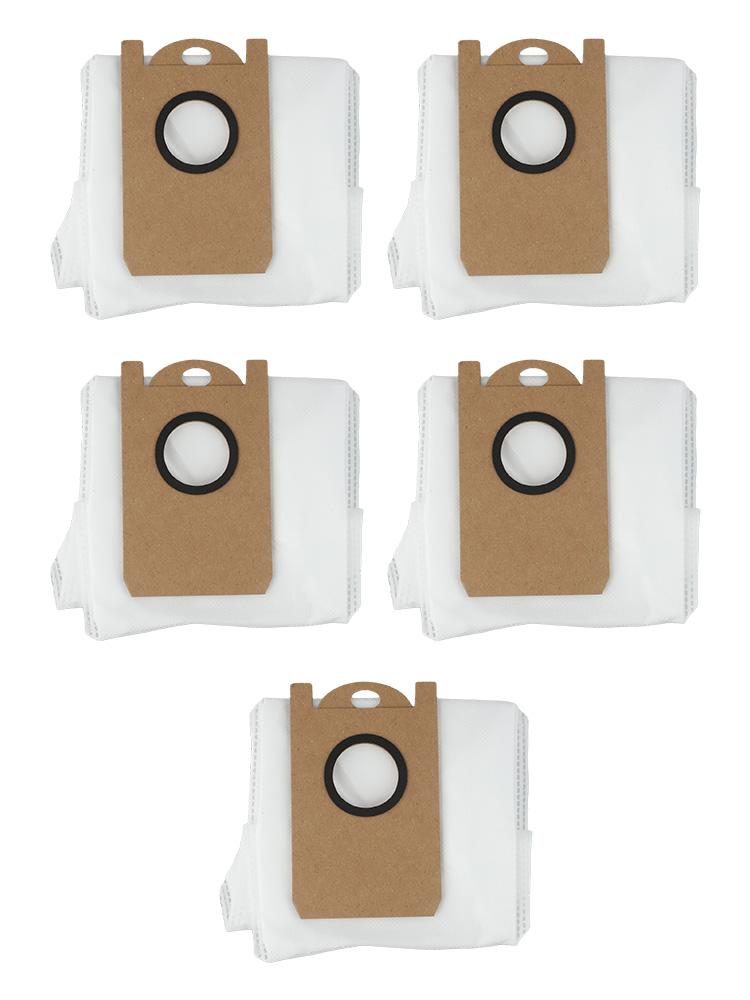 For LX16 Pro For SmarterHome Dust Bags Indoor Cleaning White Easy Installation Dust Bags 5 Pack Hygienic Cleaning