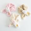 Children's Cartoon Rabbit Plush Scarf: Autumn & Winter Windproof Neck Warmer