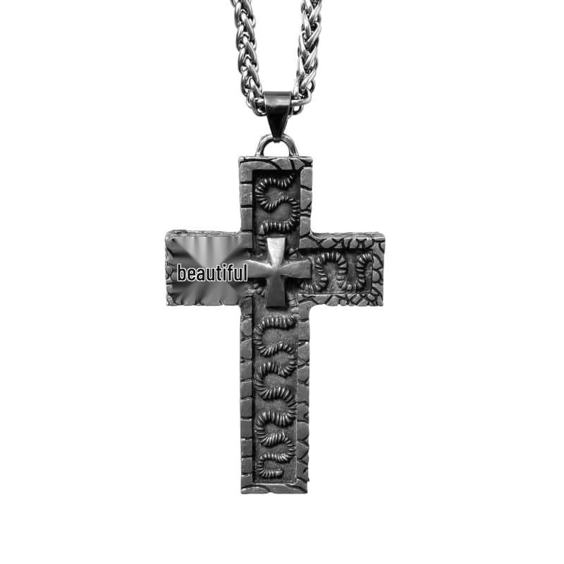 Vintage Double-Layer Snake Necklace - European American Creative Fashion Festival Pendant