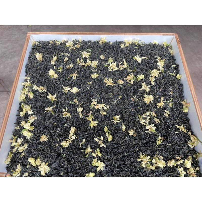 Jasmine Tea with Rich Aroma, Pan-Fired Flowers, Floating Snow, Ideal for Daily Use 500g