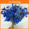 Wedding Fake Flowers Decor For Bridal Ceremony With Blue Starry Sky Theme In Silk And Plastic Material