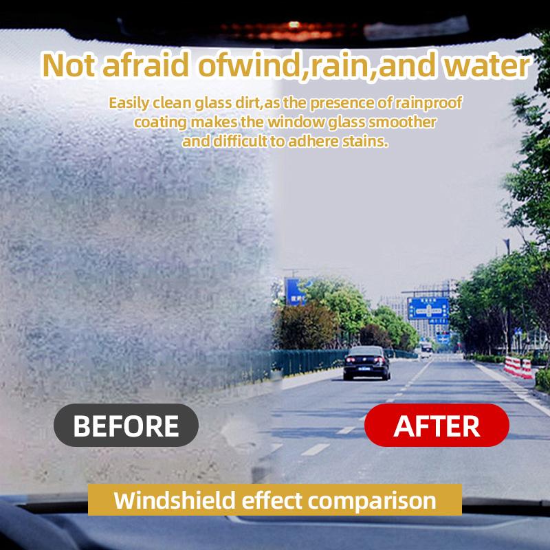 Autoglas Anti-Regen Wasserabweisendes Nano-Coating Hydrophober Wasserdichter Agent Ölfilmentferner Autoglasfolienmittel