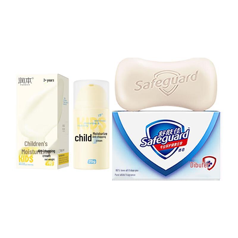 

Набор Safeguard Pure White Мыло и Увлажняющий крем для детей