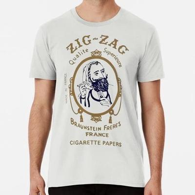 Zig Zag Papers S bis 5XL Hergestellt in den USA T-Shirt