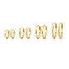 S925 Sterling Silver Multi-Size Diamond Paved Ear Cuff Earrings for Women – Stackable & Exquisite