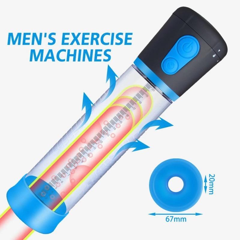 Electric Penis Enhancer Sex Toys for Men Male Masturbator Penis 18+ Pump Massager Pump Enlargement Extender Vacuum Penis
