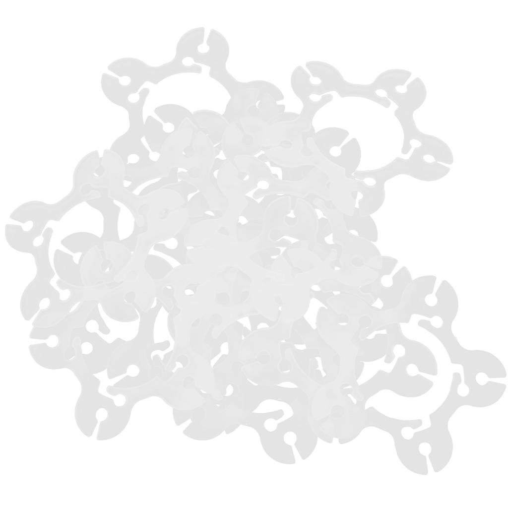 100 Pcs Ballon Balloon Arch Clip Folder Clips Wedding Rings Balloons Column Connectors