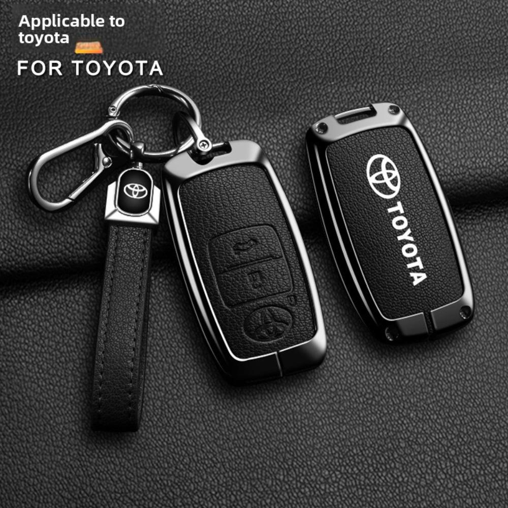 For Toyota Key Cover for Camry RAV4 Highlander CHR Avalon Corolla Keychain Case Durable Protector