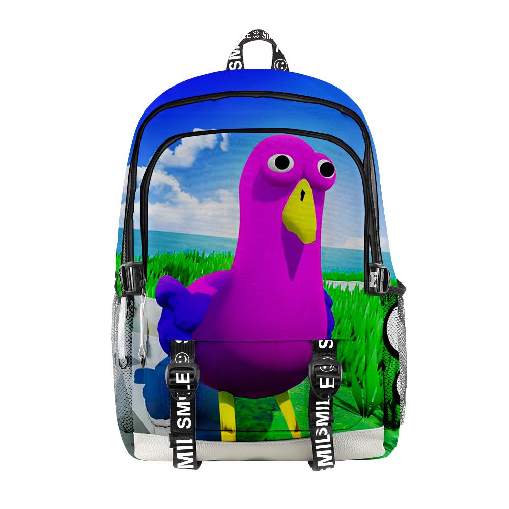 Cartoon Youthful School Bags Unisex Garten Of Banban Travel Bags 3D Print Oxford Waterproof Notebook Multifunction Backpacks