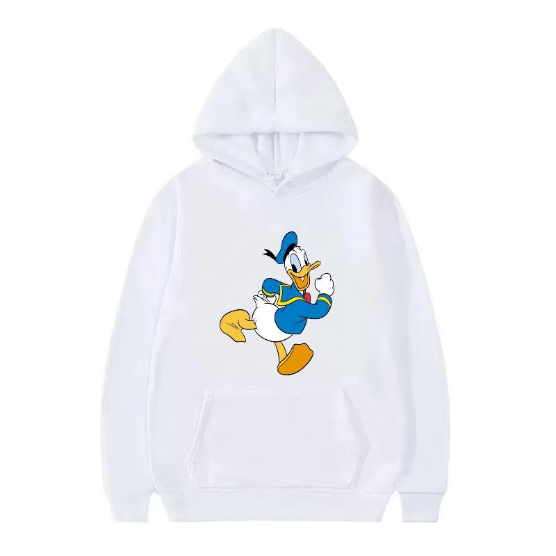 Disney Mickey Mouse Pattern Woman Streetwear Loose Grey Winter Tops Clothes Pullovers Ladies Cheap 90s Hoodies Men Sweatshirts