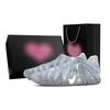 Ja Morant 3 Mysterious Whisper, Heart Box Abriebfeste Low-Top Basketballschuhe Unisex Blau Weiß HF2794-100(Team773--)