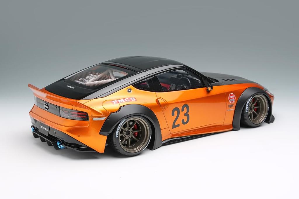 Make Up EIDOLON Lb Nation Fairlady Z Watanabe Candy Finished EML137A 1/18 (RZ34) (RS 8-spoke Wheels) Gold, Model,