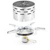 BRS Portable Outdoor Heater Cover for Gas Stove | Far Infrared Heating | Camping Warmer and BBQ Tent Heater