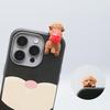 5 Peças Mini Cachorro Fofo Decoração de Monitor de Computador Figura de Cachorro de Plástico Acessórios para Painel de Carro para Decoração de Mesa de Escritório PC