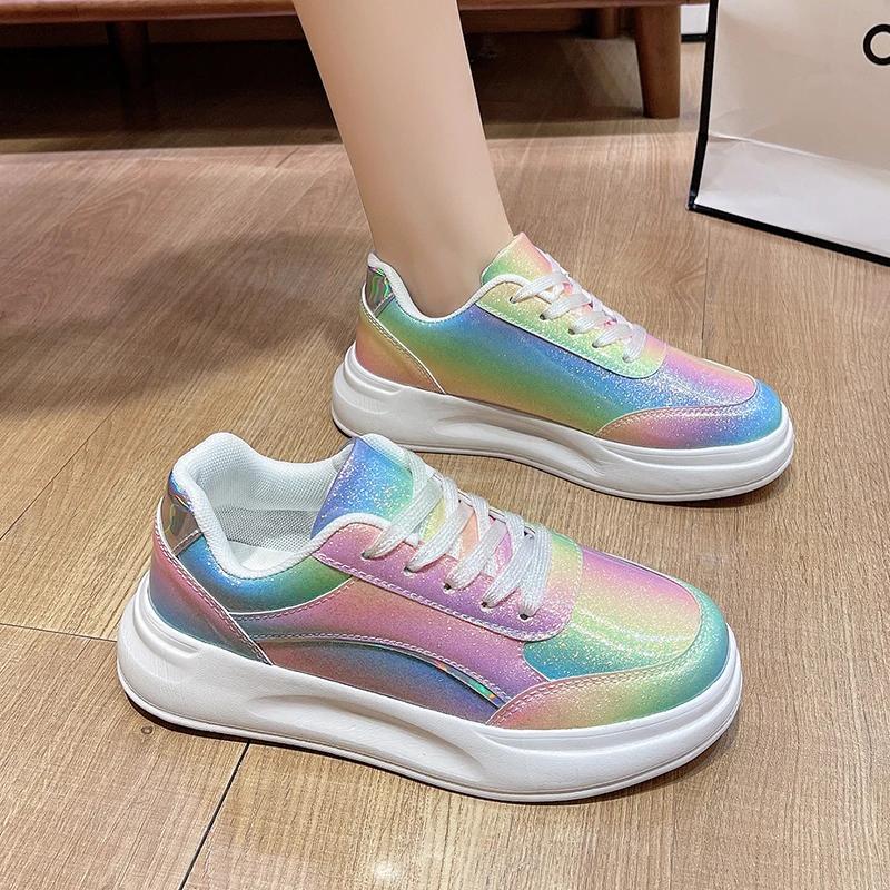 

YRZL Women Shoes Men s Sneakers Vulcanized Shoes Lightweight Comfortable Woman Casual Walking Skateboard Shoe Women Sneakers 43 бежевый