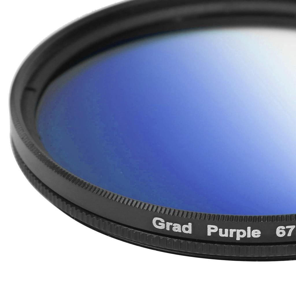 67mm Gradient Color Filter for and Fuji Camera SLR Lens Gradient Gradient Color Lens Filter Canon, Nikon, Olympus, Lenses, Filter, (Blue)