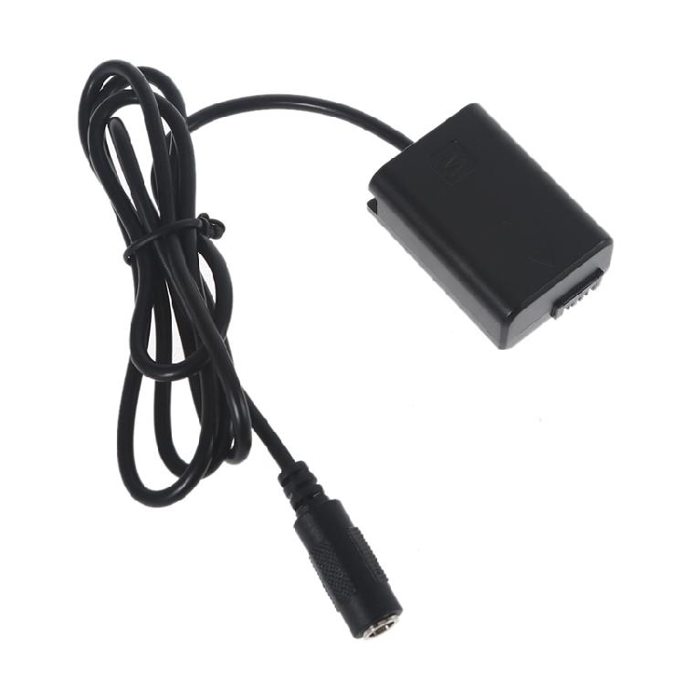 NP-FW50 Dummy Battery Type-C Cable Suitable for Son Y A6000 A6300 A6500 A7000