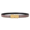 Genuine Leather Belt For Women With Smooth Buckle And Versatile Style For Daily Use