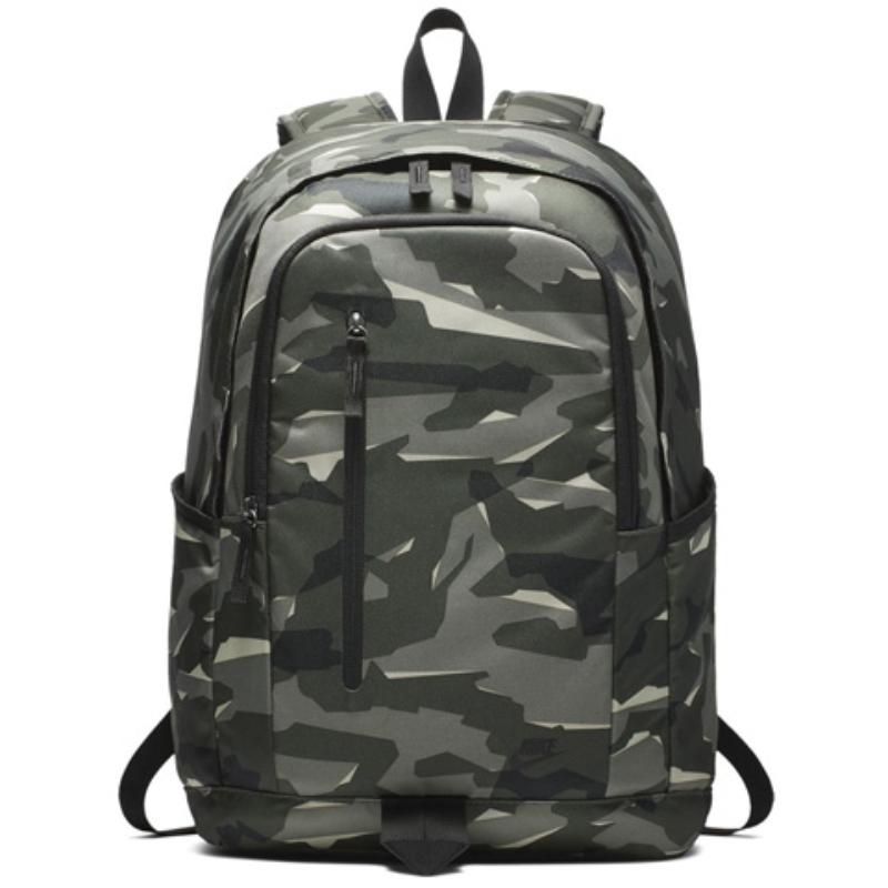 Nike Polyester Travel Bag Backpack Regular Unisex Camouflage Casual