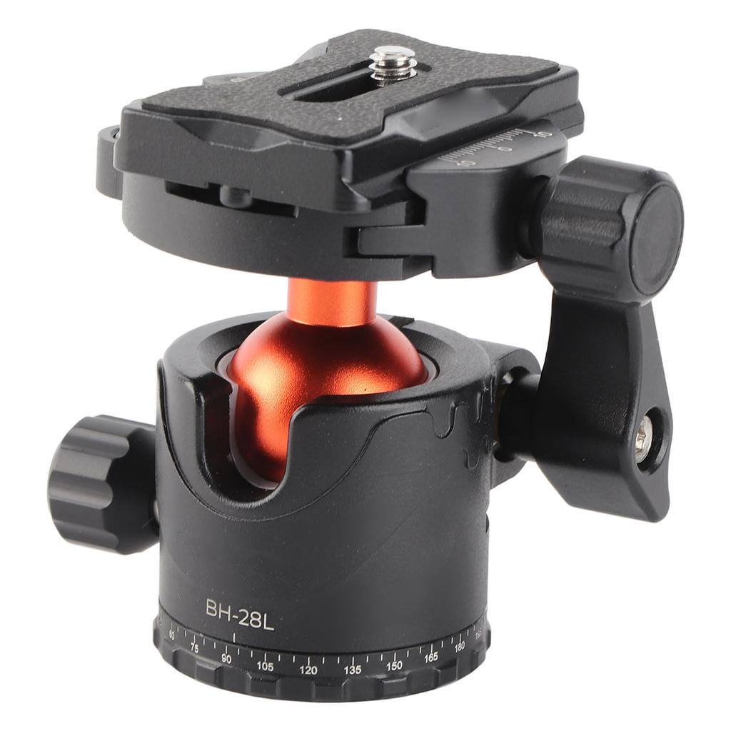 Metal Tripod Ballhead Aluminum Alloy Panoramic Tripod Head 1 4 Inch Screw Mount Panoramic Ballhead With Quick Release