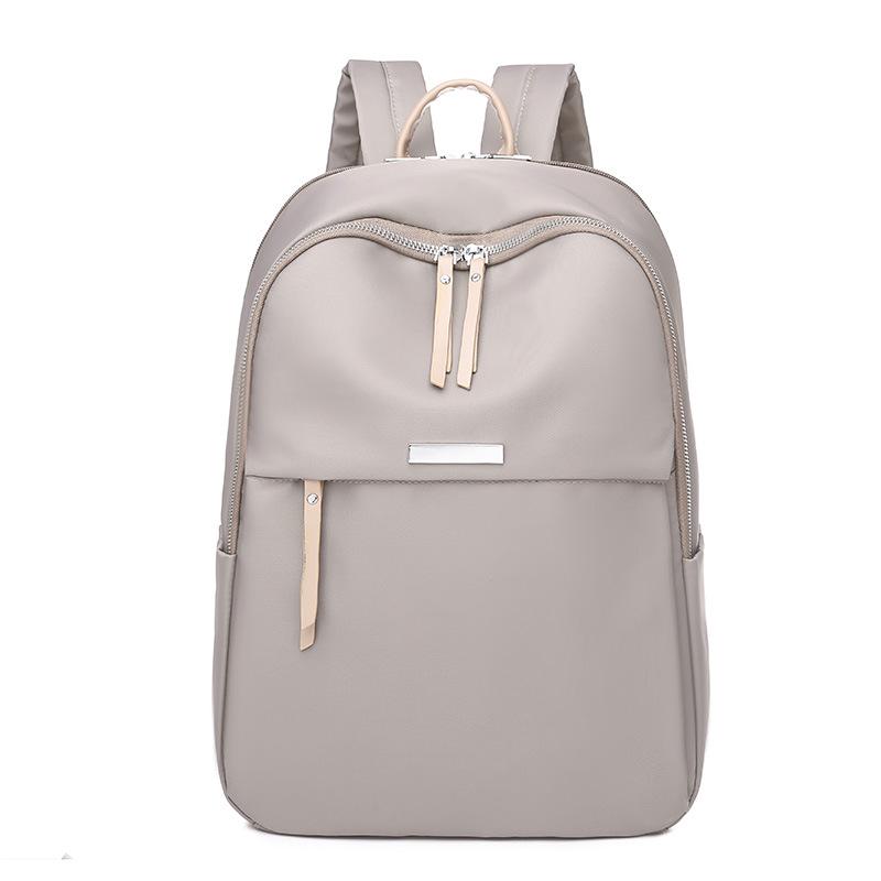 

14-inch Women s Laptop Backpack: 2025 Stylish, Simple, Large Capacity School & Travel Bag, Oxford Cloth