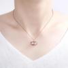 Ciondolo Per Ragazze Donne Signore Fidanzata Moglie Collana di Perle di Conchiglia Moti ciondolo catena lunga Oro rosa Collana di Conchiglie