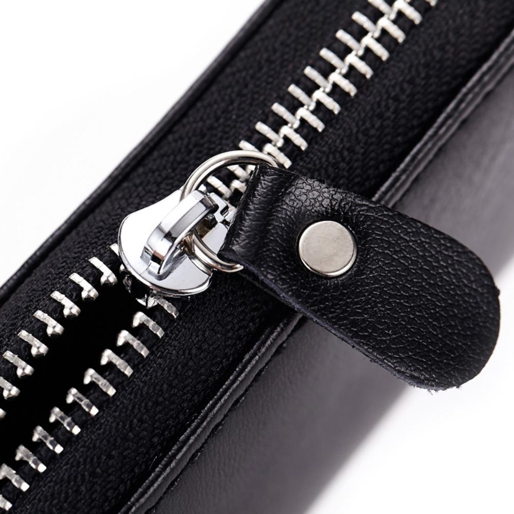 Mini Purse Genuine Leather Key Bag Zipper Car Key Case Key Holder Organizer Pouch  Men Women