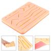 Reusable Surgical Medical Practice Traumatic Simulation Wounds Training Teaching Model - Suture Kit Pad