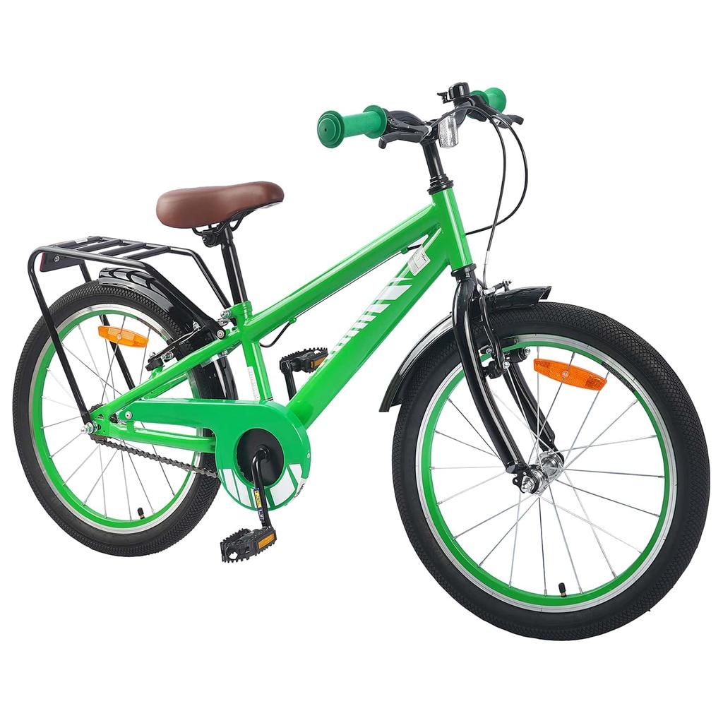 Kids Bike 20 Inch for Ages 6 11 Green