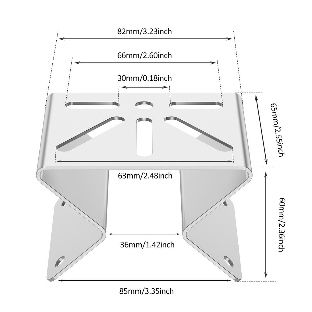 Wall Mount Monitoring Corner Bracket Universal Security Camera Mounting Stand Stainless Steel Rust Resistant Surveillance Holder