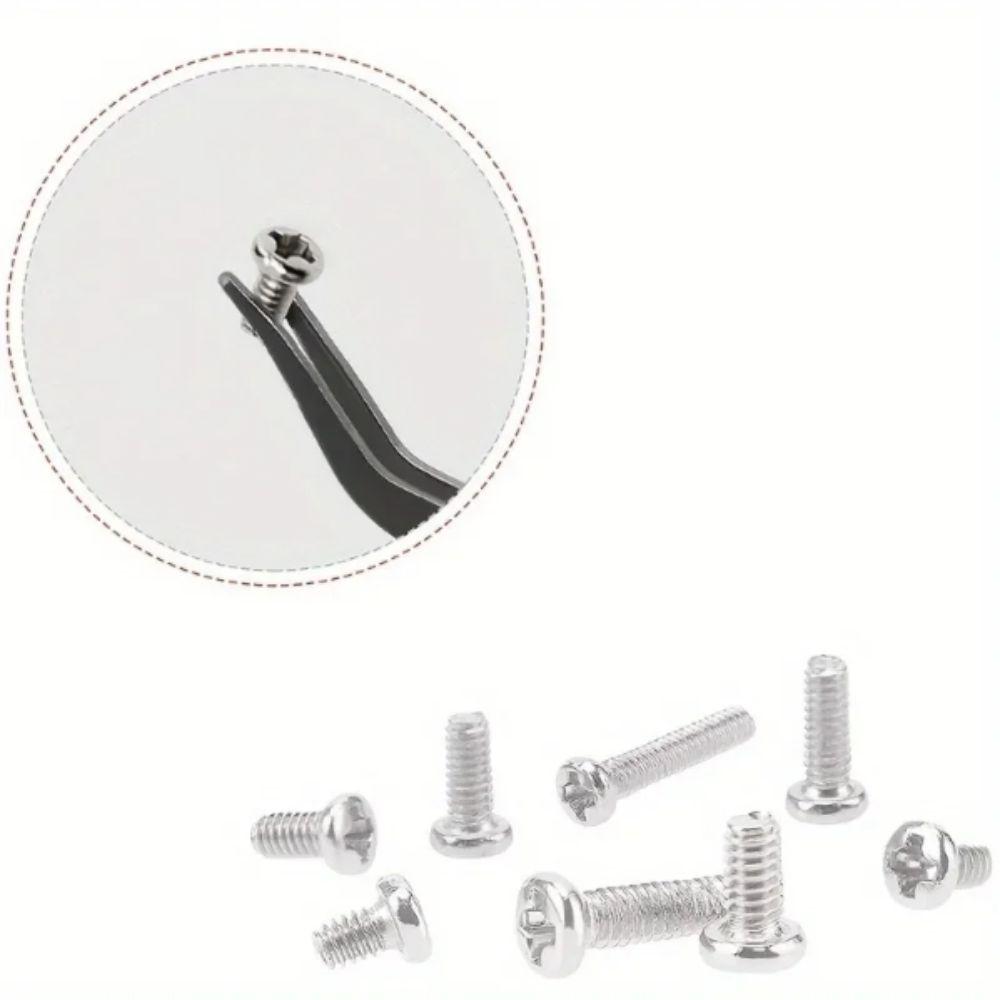 Washer Assorted Mini Screws Set Cross Boxed Micro Screws Silver Hardware Tools Sunglass Repair