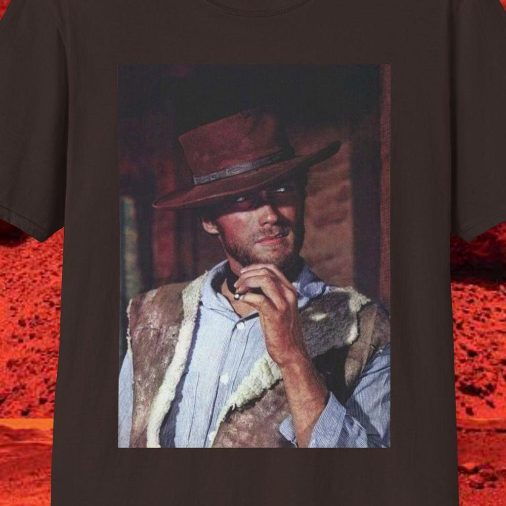 Clint Eastwood Shirt, Cool Smoke, Fistful of Dollars | the Good the Bad and the Ugly, Outlaw Josie Wales, 60s Movies, Classics, 70s, Actor