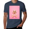 Wounisex Hot Pink Tshirt Basic Lightweight Short Sleeve Tee