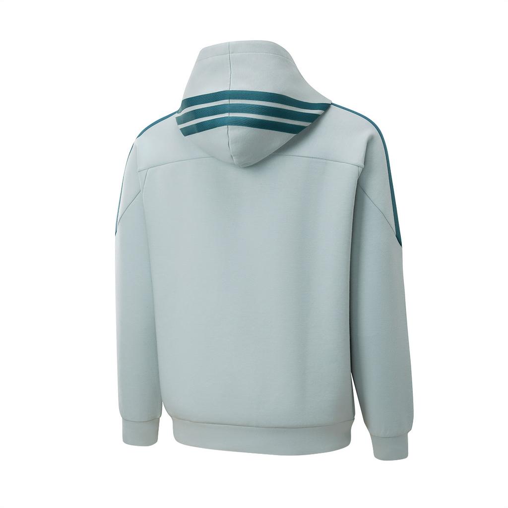 Adidas Sweatshirts Men's Light Green Hooded Moderate Regular KQ7891