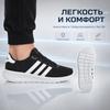 adidas Lite Racer 3.0 Fashion Fabric Durable Breathable Low-Top Casual Running Shoes Men Sneakers Black GY3094