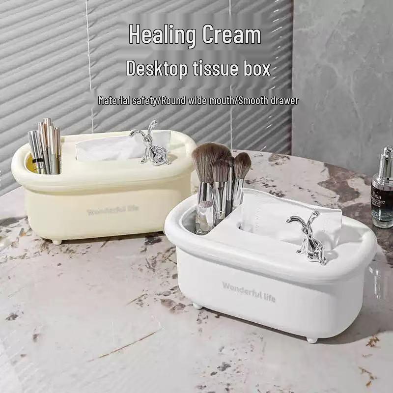 

Милый мультяшный журнальный столик, хранение пультов и коробка для салфеток, роскошный настольный органайзер