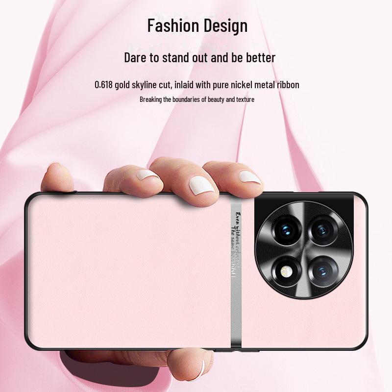 Etui OnePlus Ace2 z płynnej skóry: Pokrowiec ochronny anty-upadkowy i przeciwporostowy