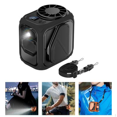 Outdoor Waist-hanging Fan Multiuse Quiet Clip On for Barbecue Cycling Hiking