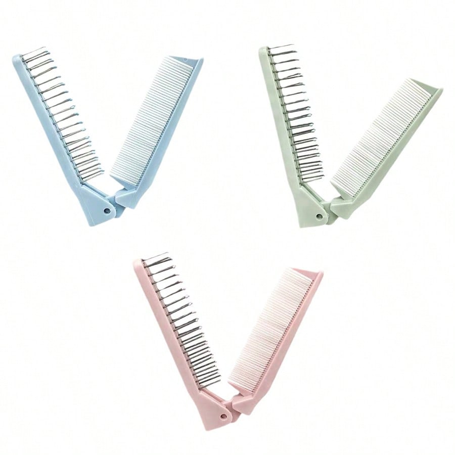 Self-Cleaning Hairbrush, Retractable Hairbrush, Easy Clean Hairbrush With Retractable Bristles, Anti-Static Massage Brush, Easy Hair Removal