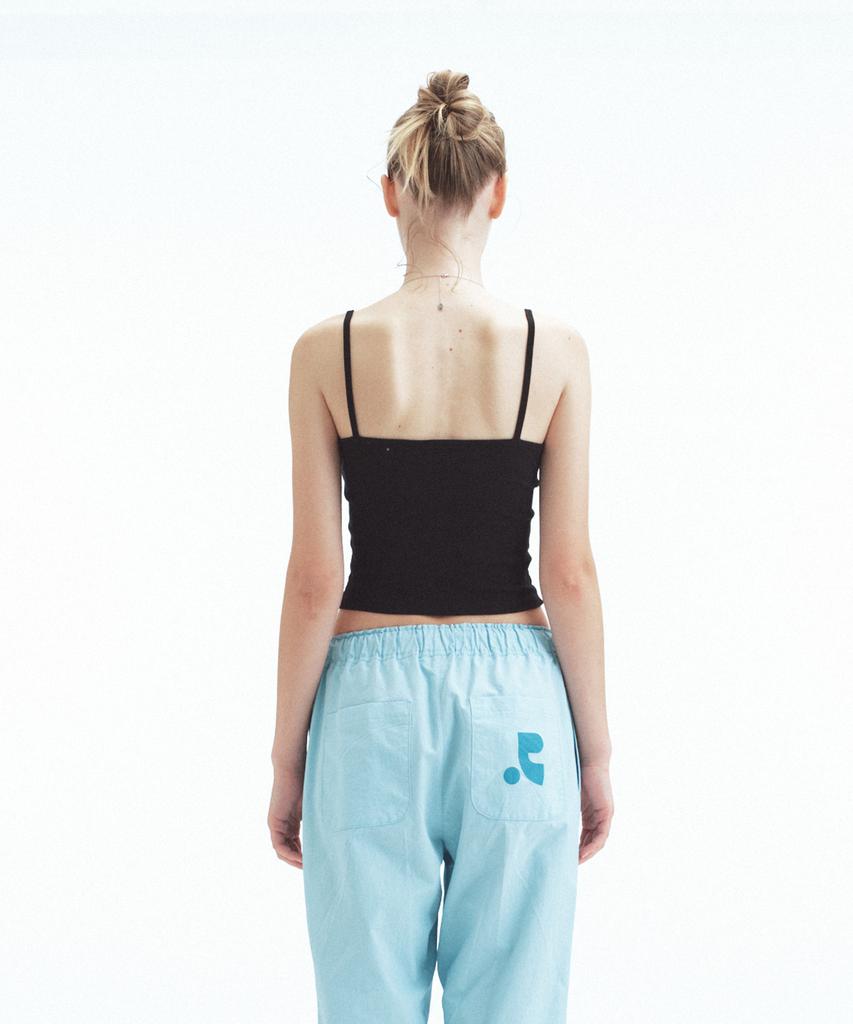 REST&RECREATION Light Logo Tank Top - Black